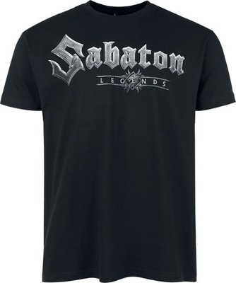 Sabaton T-Shirt Herren Legends schwarz Band-Merch, Bands