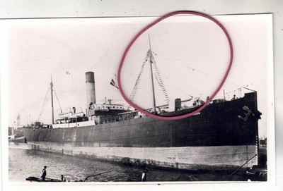 PHOTO PHOTO SHIP FREIGHTER CARGO SS CAIRNDON 1893
