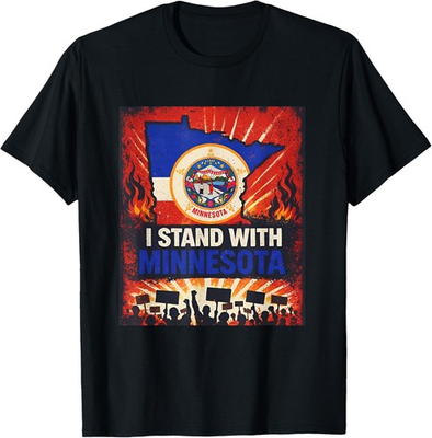 #ad I Stand With Minnesota T Shirt $6.99
