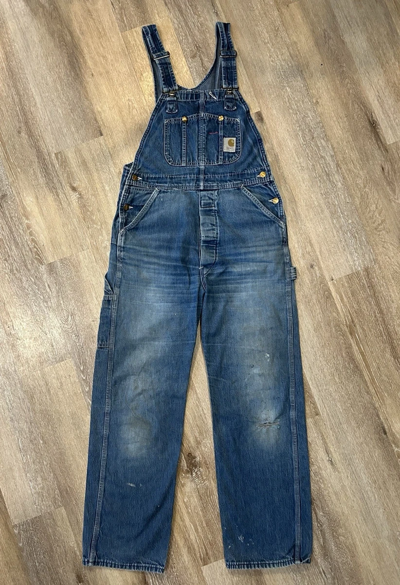 carhartt denim overalls products for sale | eBay
