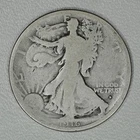 1916-D Walking Liberty Half Dollar, a decent looking solid G for your date set