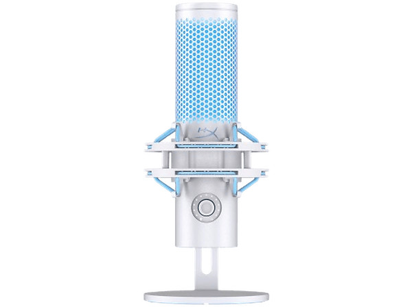 Micrófono - HYPERX QuadCast 2, USB, Sensor para silenciar Indicadores LED Blanco