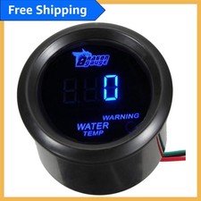 Precision 40-120 °C Digital Water Temp Gauge with Stylish Blue LED Indicator