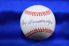Ray Dandridge PSA DNA Autograph American League OAL Signed Baseball Negro League