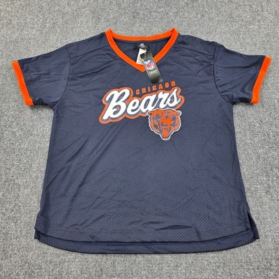 Extra Large Girls NFL Girls Chicago Bears Jersey 15-17 Team Apparel Orange Trim