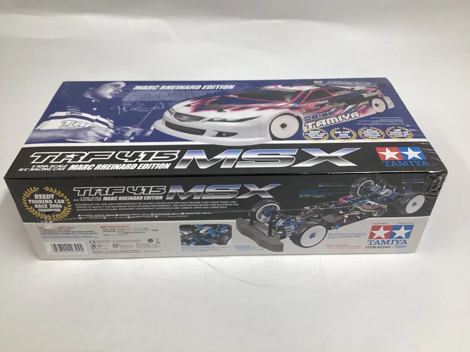 Tamiya Vintage TRF 415 MSX 49394 Marc Reinhard Edition neuwertig + 49351 Tuningt - Bild 2 von 4