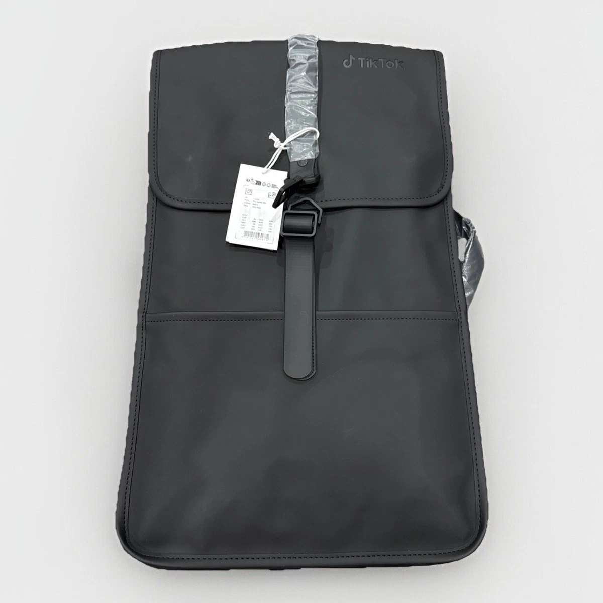Rains Waves Waterproof Backpack W3 With Secure Buckle 