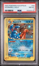 PSA 8 Azumarill Holo H4/147 Aquapolis Pokemon on eBay