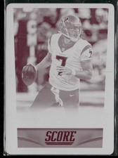 2014 Score #87 Case Keenum Printing Plates Magenta #/1