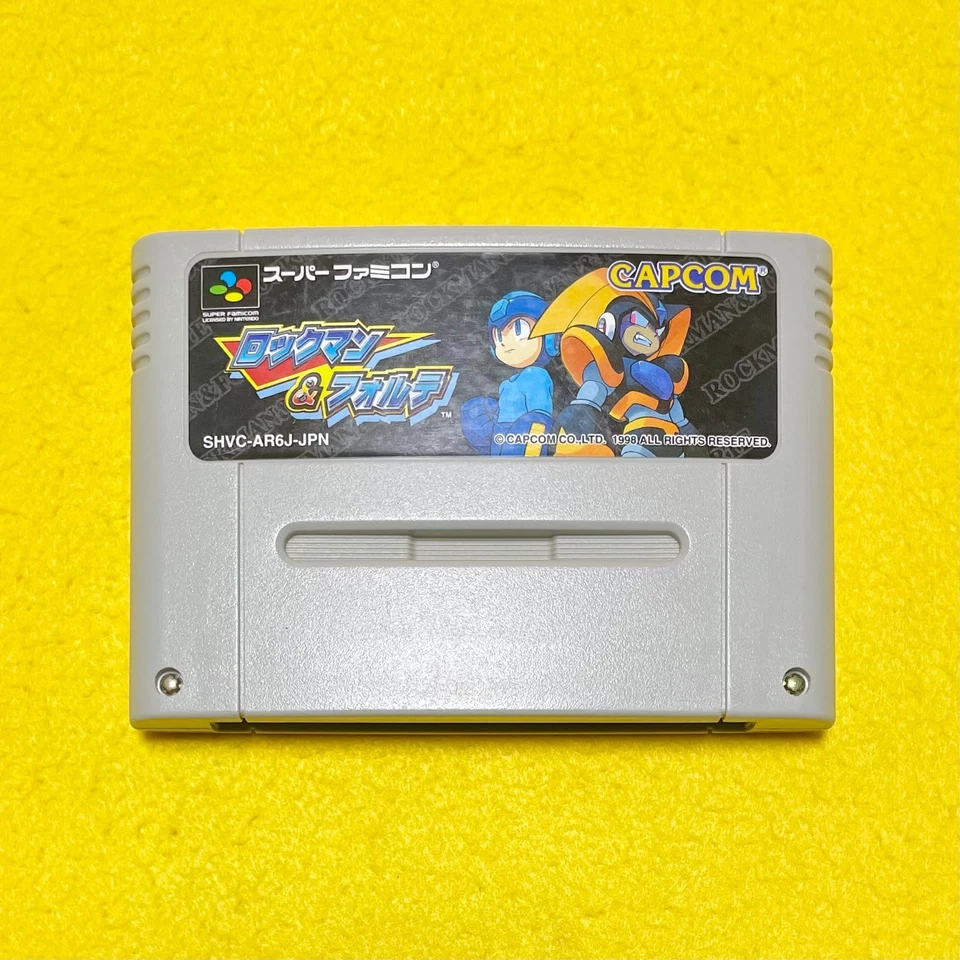 Rockman & Forte / Megaman - Nintendo Super Famicom SFC Game Japan JP Tested - Image 2 of 4