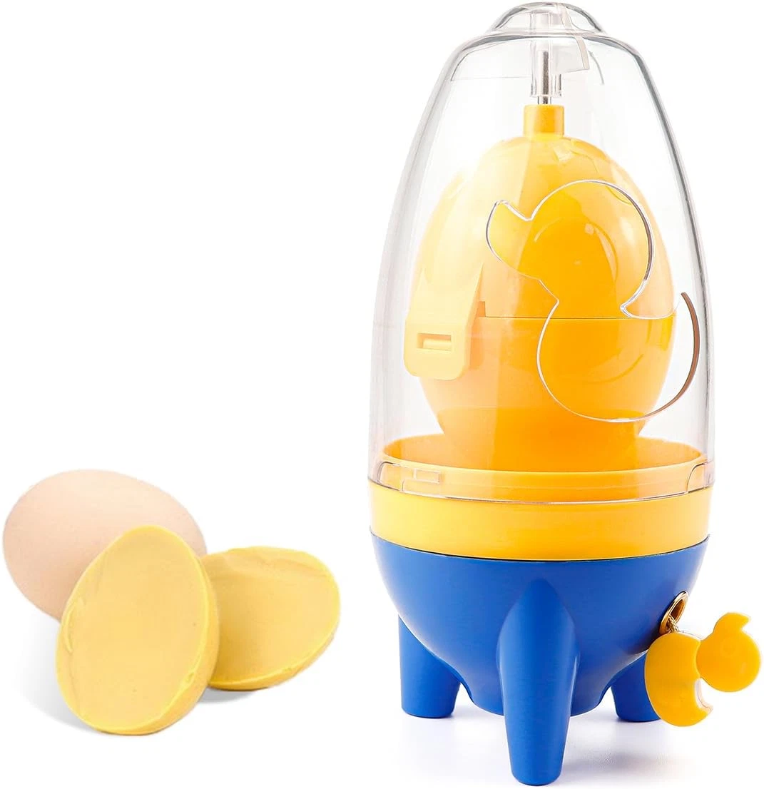 DOERDO Golden Egg Maker Egg Yolk Mixer with Pulling Rope, Egg Homogenizer Manual
