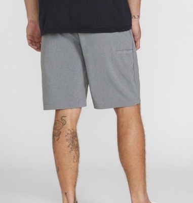 Volcom Kerosene Hybrid Surf & Turf Short size 38 Gray NWT