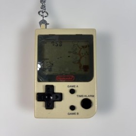 Retro Rare Snoopy Tennis Nintendo Keychain Handheld Game