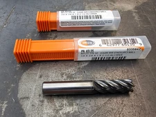 Qty 1 IMCO M525 3/8" .375" Ø 1" DOC 2-1/2" OAL 5FL .030R 65135 Carbide End Mill