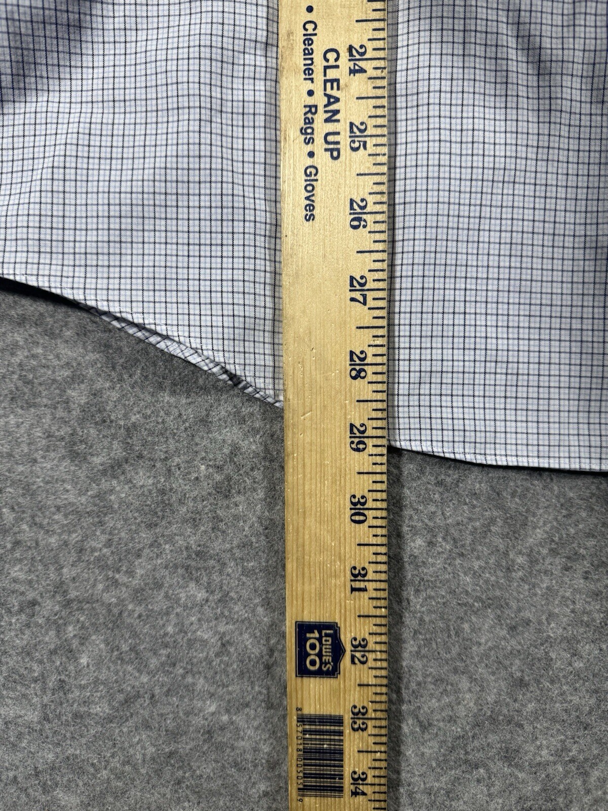 Camicia Yves Saint Laurent bianca 16 5 32 33 bianca a quadri con bottoni