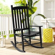 Outdoor Porch Patio Rocking Chair Garden Rocking High Back Balcony Rocker Chairs