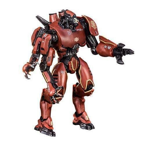 Pacific Rim Jaeger Action Figure - Gipsy Danger & Crimson Typhoon, 7in Plastic Toy