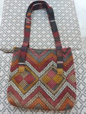 Handmade Antique Or Vintage Rug, Cushion Natural Handmade Bag,Decor or Use Rug