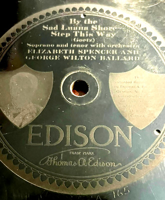 Walter Van Brunt - Edison Diamond Disc - I Left Her On Beach at Honolulu - 10''