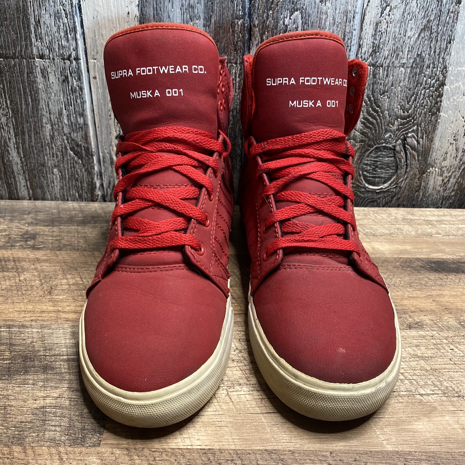 Supra Skytop Muska 001 All Red Mens 