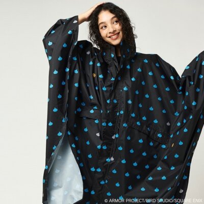 Dragon Quest Smile Slime Rain Poncho Square Enix Goods Unisex rain