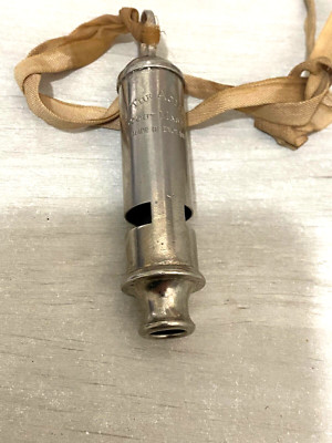 Vintage  Acme Scout Master's whistle. Mid-century. Made in England.