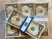 2013 (102) STACK RANDOM $1 Dollar ✯ STAR NOTES 9 FRB's - ALMOST EACH RUN + 2UNC