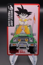 1990s Dragon Ball Weekly Jump Club Telephone Phone Card Light Play/Moderate Play