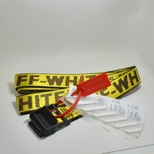 NEU OFF-White Gürtel Zurrgurt Nylon Baumwolle Big IRON Head Industrie Gürtel - Bild 7 von 16