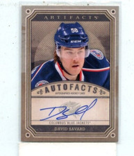 DAVID SAVARD 2013-14 Upper Deck Artifacts Autofacts Auto Autograph #A-DS Jackets