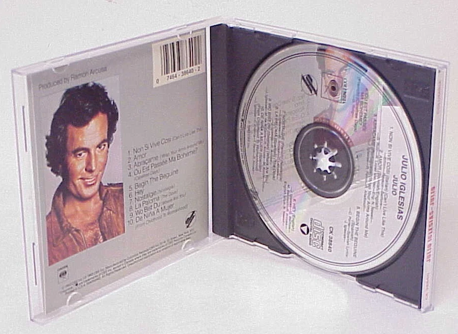 JULIO IGLESIAS JULIO CK-38640 CD COMPACT DISC Foto 4 de 4