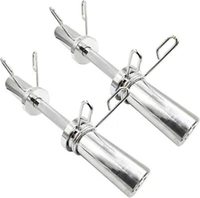 16" Olympic Dumbbell Handles, Loadable Dumbbells Bar Sets (150LBS Weight Capacit