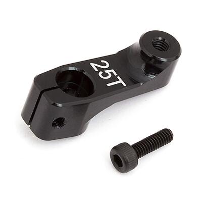 Team Associated (ASC1370) Factory Team Aluminum Clamping Servo Horn, 25 Tooth,