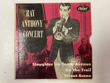 Vintage 45 Records Ray Anthony Concert EAP 1-406 Capitol Records