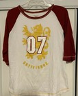 Harry Potter Gryffindor Womens 3/4-Sleeve T-Shirt Universal Studios XL  — photo 1