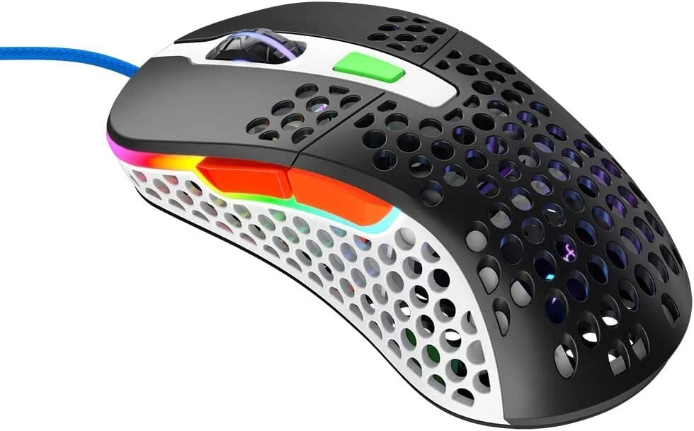 Xtrfy M4 RGB Wired Optical Gaming Mouse USB 400 16000 CPI Omron