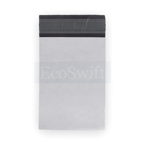 200 5 x 6 ECOSWIFT WEISS POLY VERSANDTASCHEN VERSANDUMSCHLÄGE SELBSTVERSIEGELNDE BEUTEL 2,35 MIL - Bild 4 von 4