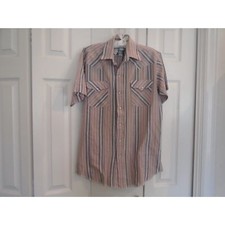 Vintage western shirt size 15 1/2 Town  Ranch by Panhandle Slim 1950's 60's