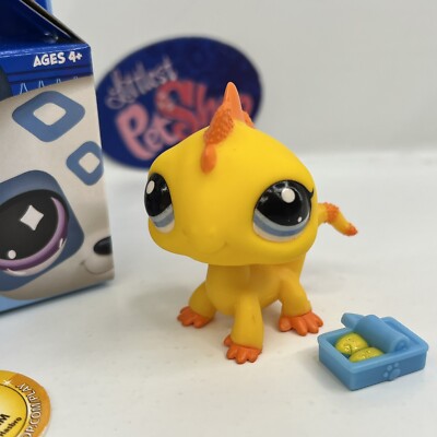 Peluche Iguane vert LITTLEST PETSHOP LPS
