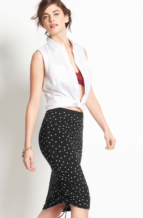 Ann Taylor Reversible Swimsuit Cover Up Black White Dot Sz Small Dress