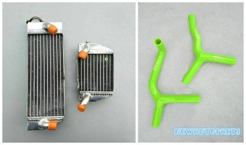 Red Aluminum radiator + Hose For KTM SX85 SX105 85 105 SX 2003-2012 09 10 2011 - Picture 3 of 6