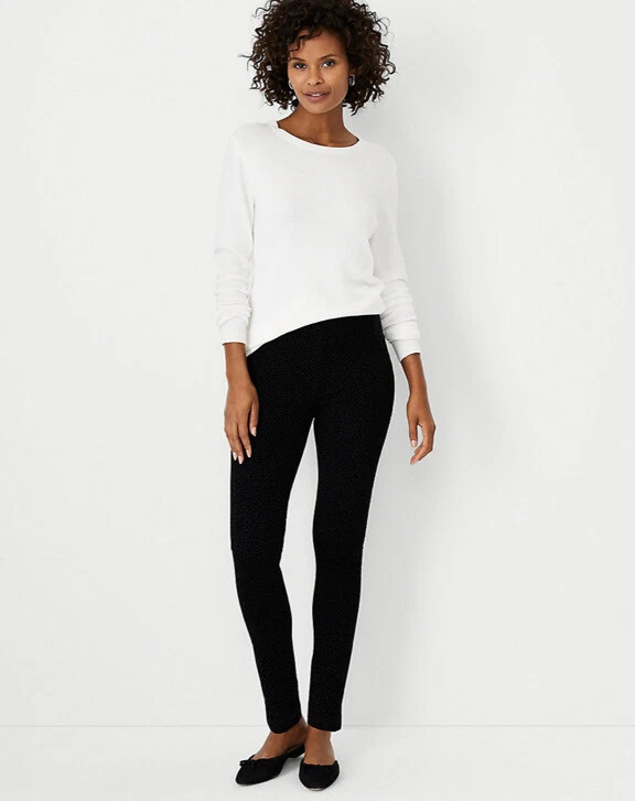 Ann taylor cheap black leggings