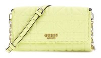 Guess Assia Crossbody Flap Organizer UmhäNgetasche Tasche Chartreuse Neongelb