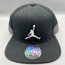 Gorra Air Jordan Hombres Negra Cemento Elefante Jumpman Nike Air Snap Back Cap
