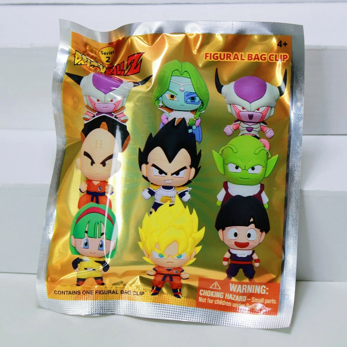 Dragon Ball Z Series 1 3D Foam Bag Clip Blind Bag