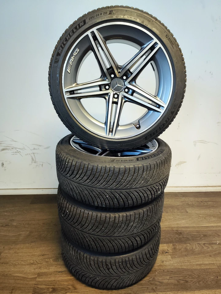4 Winterräder 295/35R20 265/40R20 Mercedes GT X290 W290 AMG 20" Alufelgen - Bild 2 von 4