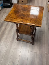 Alter Gründerzeit Nußbaum Klapptisch seltenes Modell