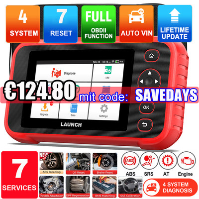 2025Launch CRP123i V2.0 Pro KFZ Diagnosegerät Auto OBD2 Scanner ABS DPF SAS EPB