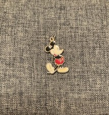 Vintage Walt Disney Productions Mickey Mouse Enamel Charm Pendant Small