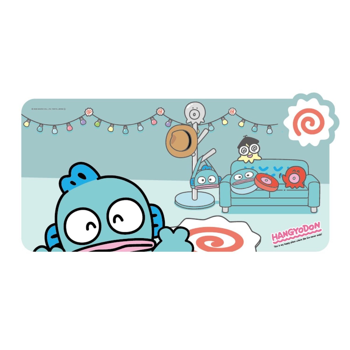yuu専用 Gourmandy Sanrio Characters Desk Mat L Size Hangyo Don SANG-376HG